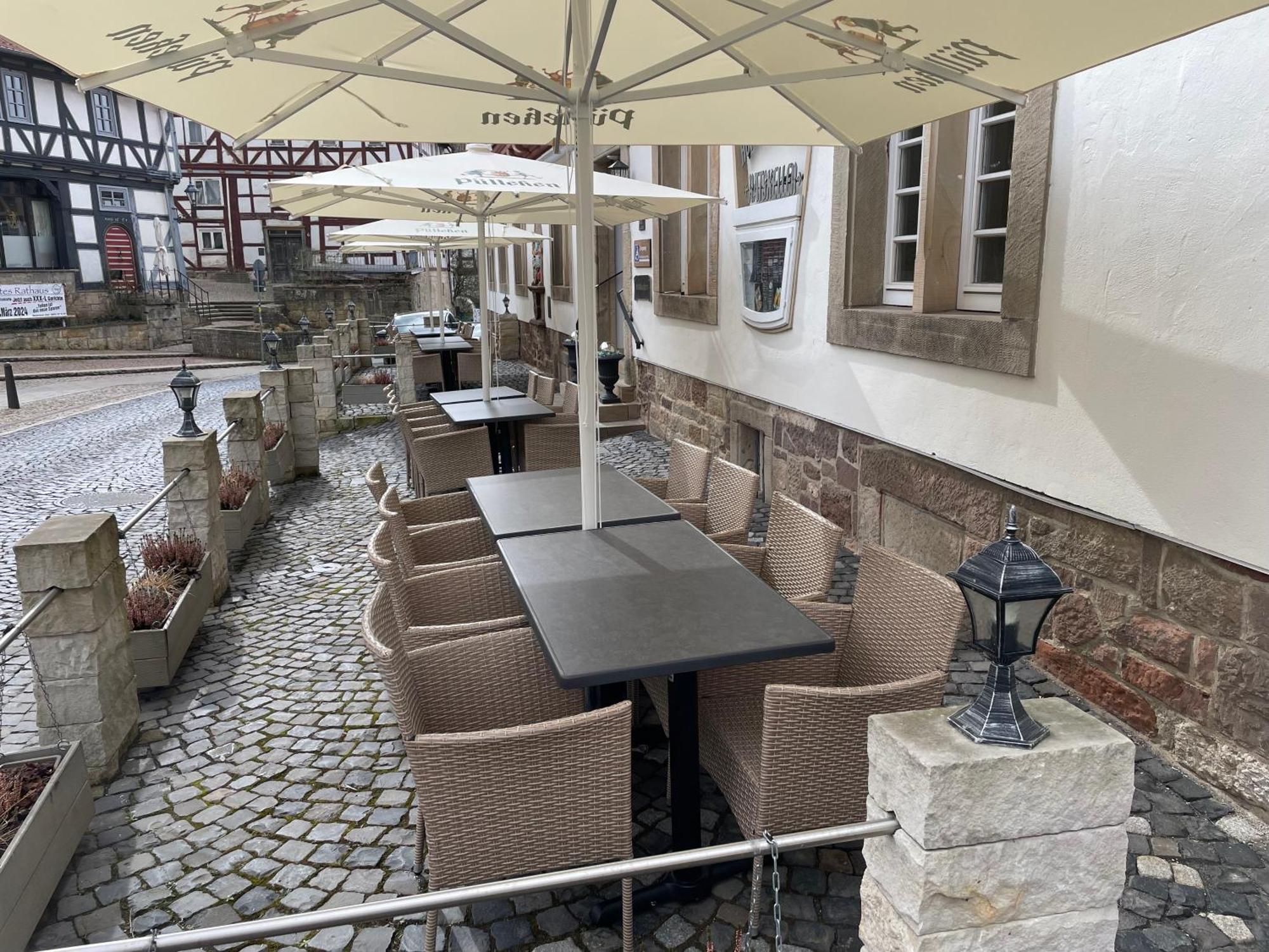 Altes Rathaus Hotel-Restaurant-Cafe Wolfhagen ภายนอก รูปภาพ