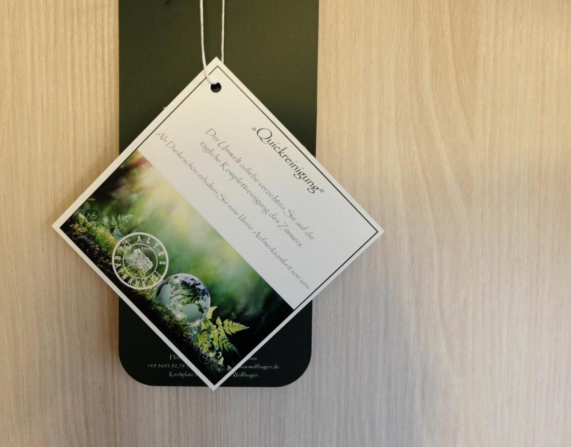 Altes Rathaus Hotel-Restaurant-Cafe Wolfhagen ภายนอก รูปภาพ